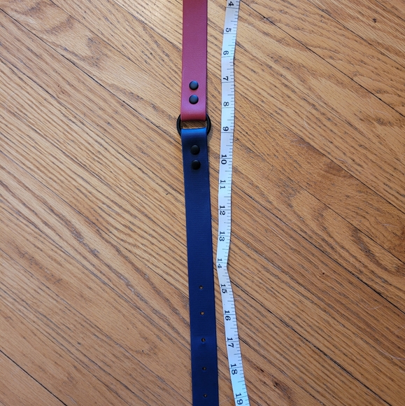 Blue & Red Collar & Leash Set - Picture 4 of 7